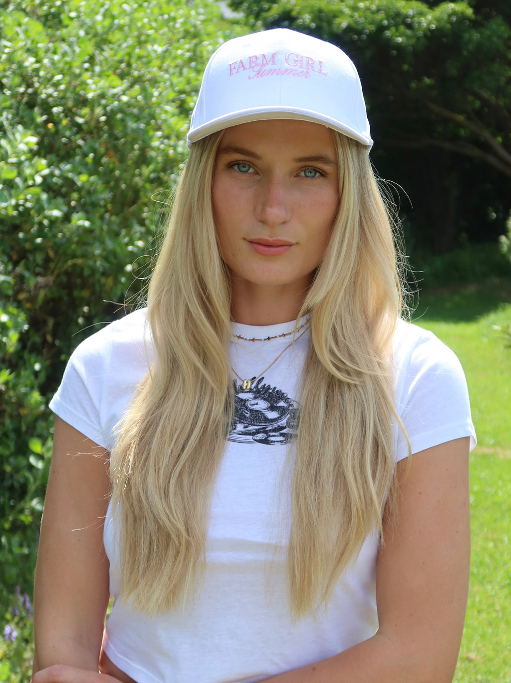 Farm Girl Summer Cap - Bubblegum