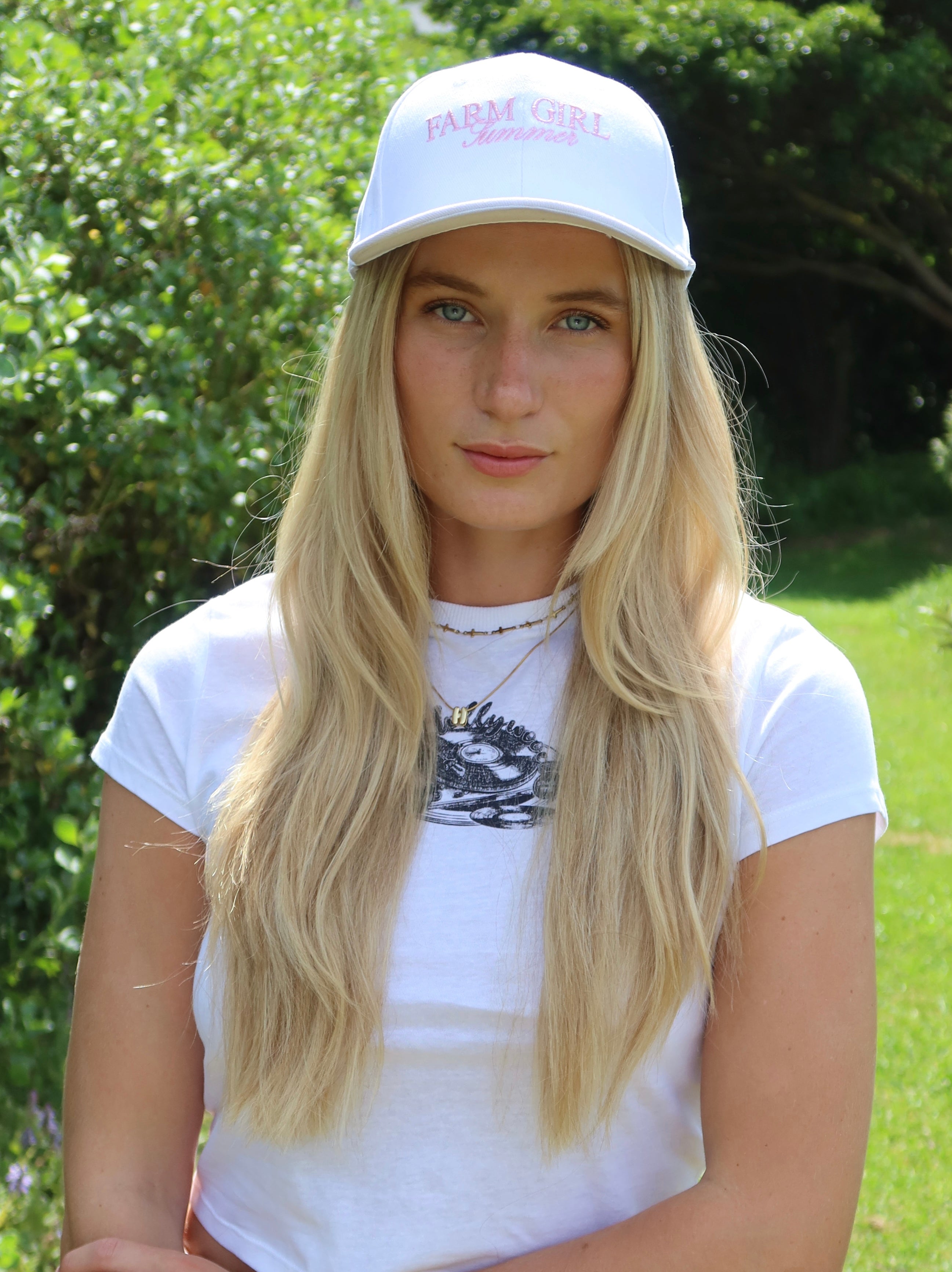 Farm Girl Summer Cap - Bubblegum