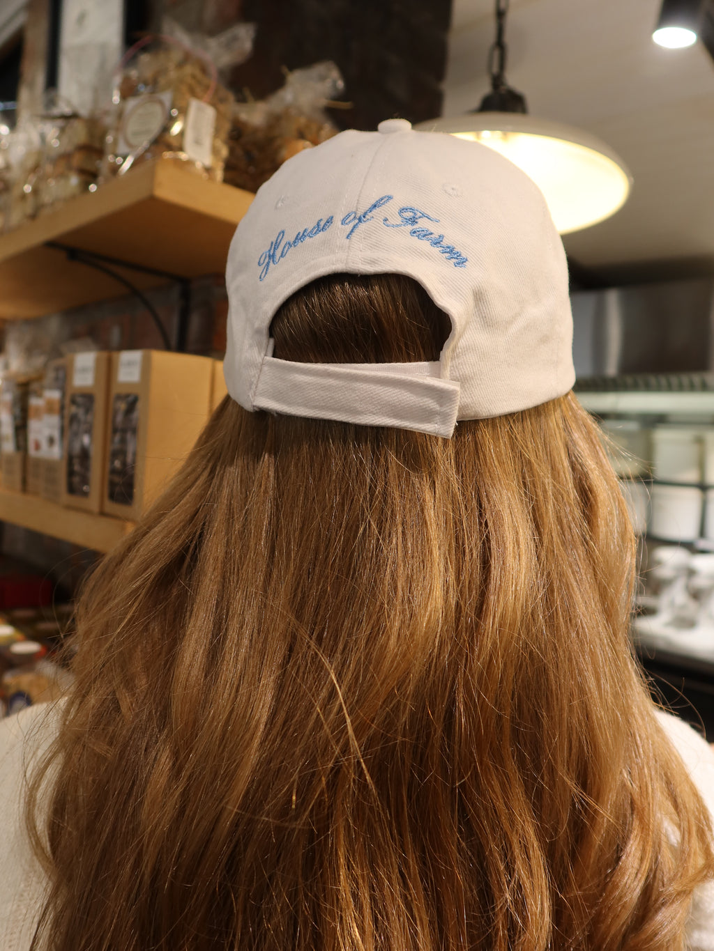 Farm Girl Summer Cap - Hydrangea Blue