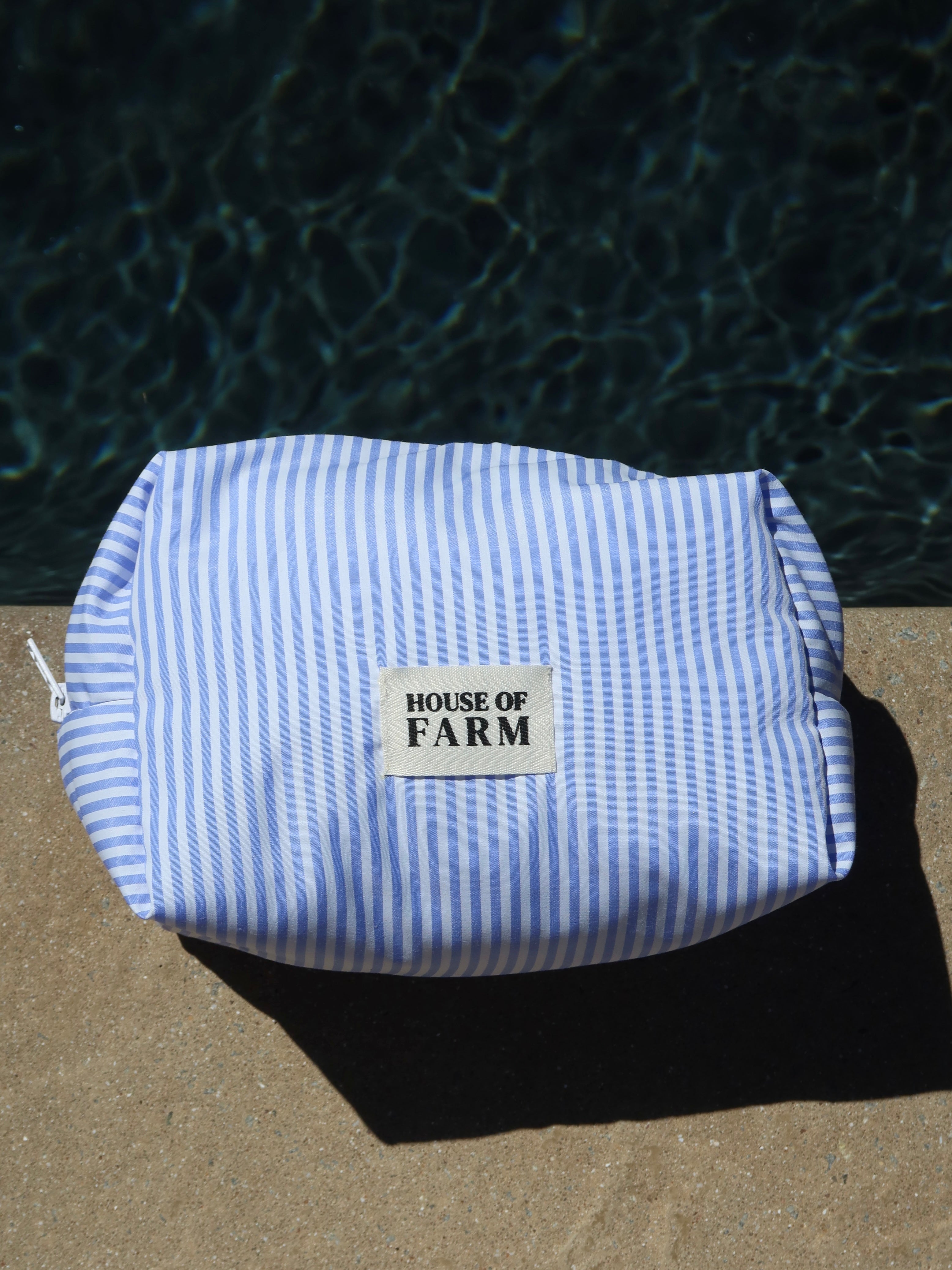 Makeup Pouch - Blue Lane